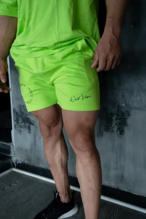 LEGACY WILD VERVE FLEX SHORTS: SIGNATURE EDITION (PARROT GREEN)