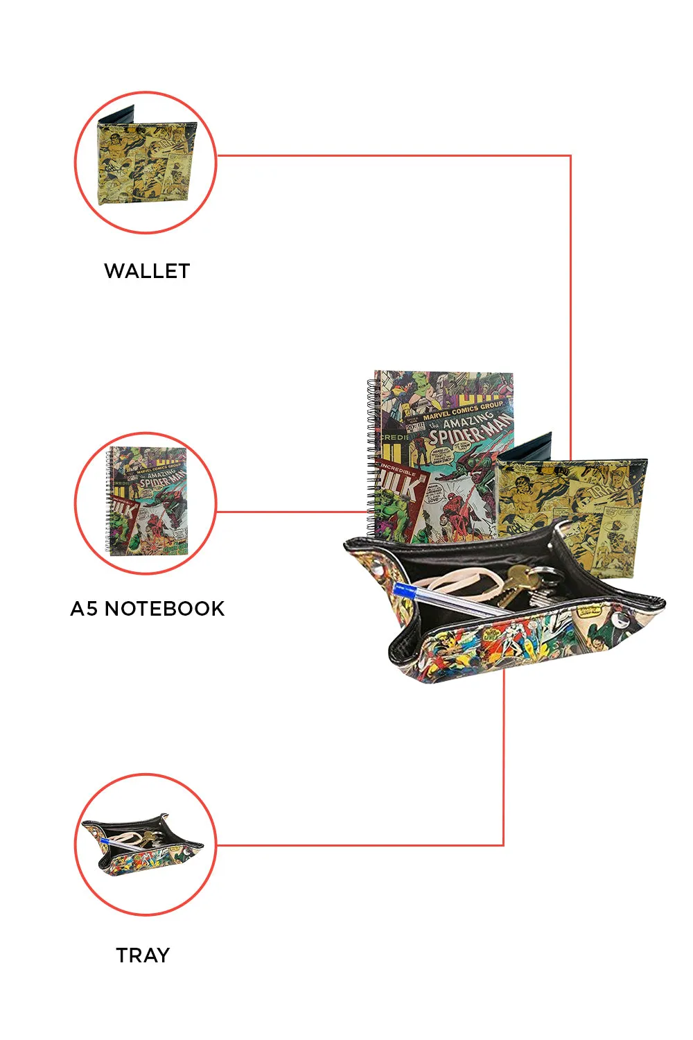 Marvel Multi-Character Gift Set