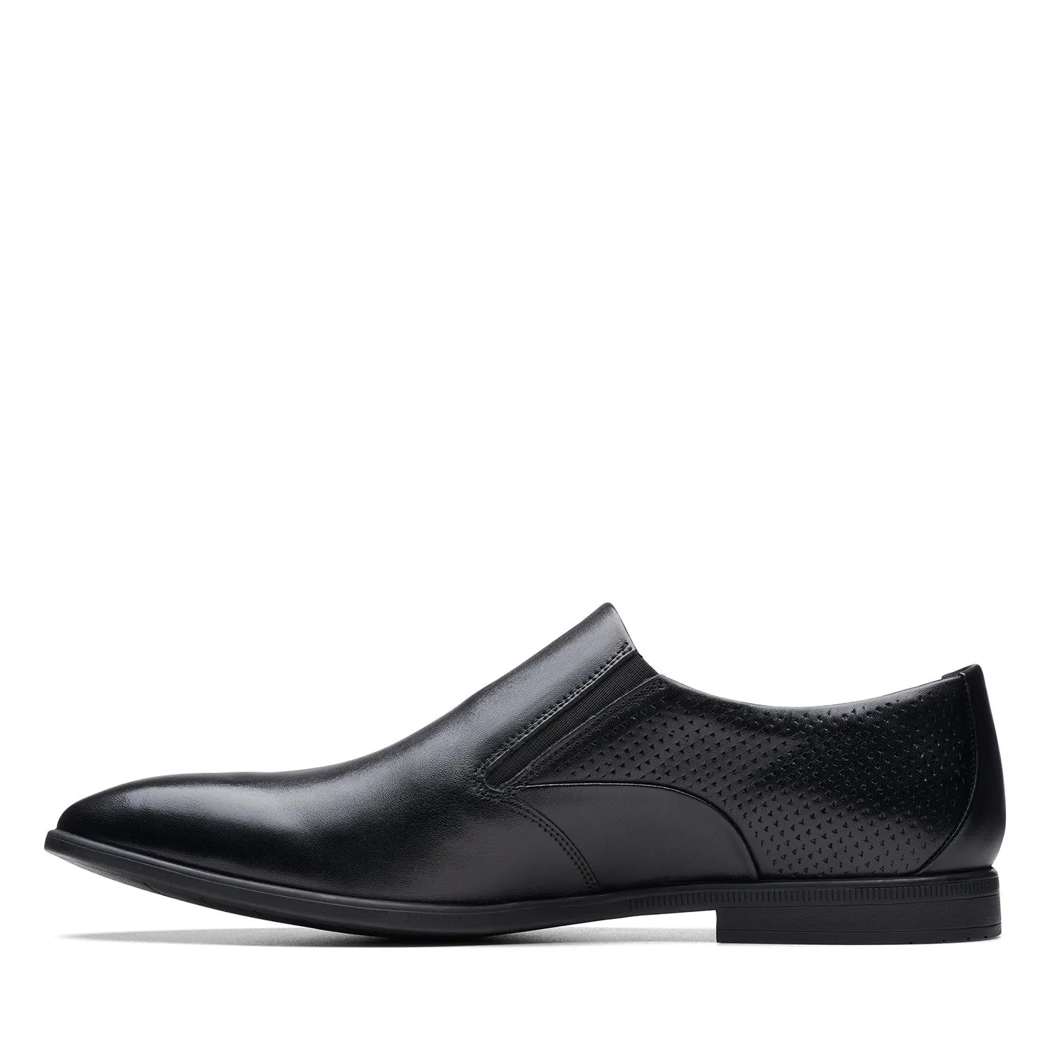 Mens - Boswyn Slip Black Leather