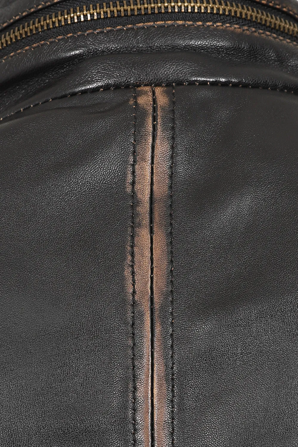 Men's Brown Classic Genuine Nappa Leather Jacket  - 'ARMANDO'