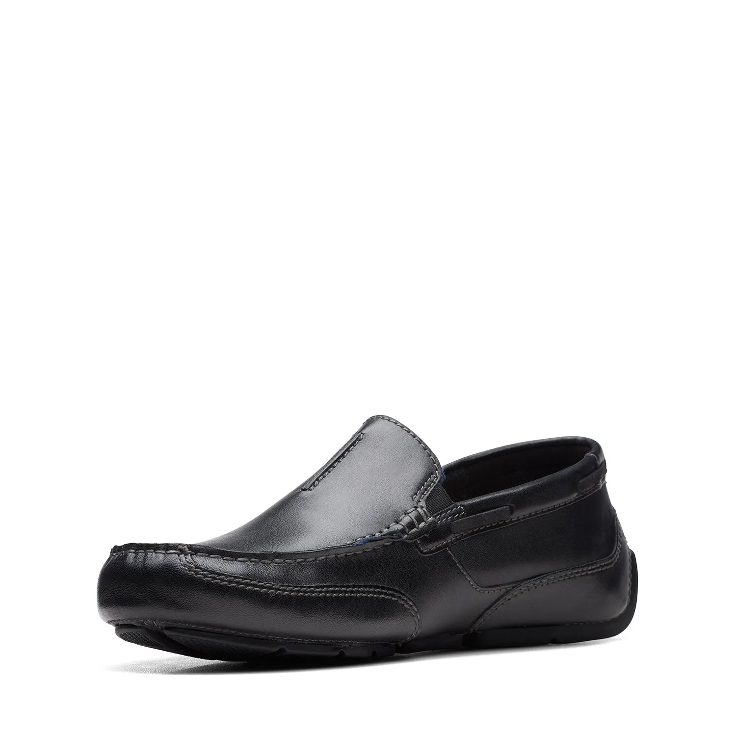 Mens - Markman Seam Black Leather