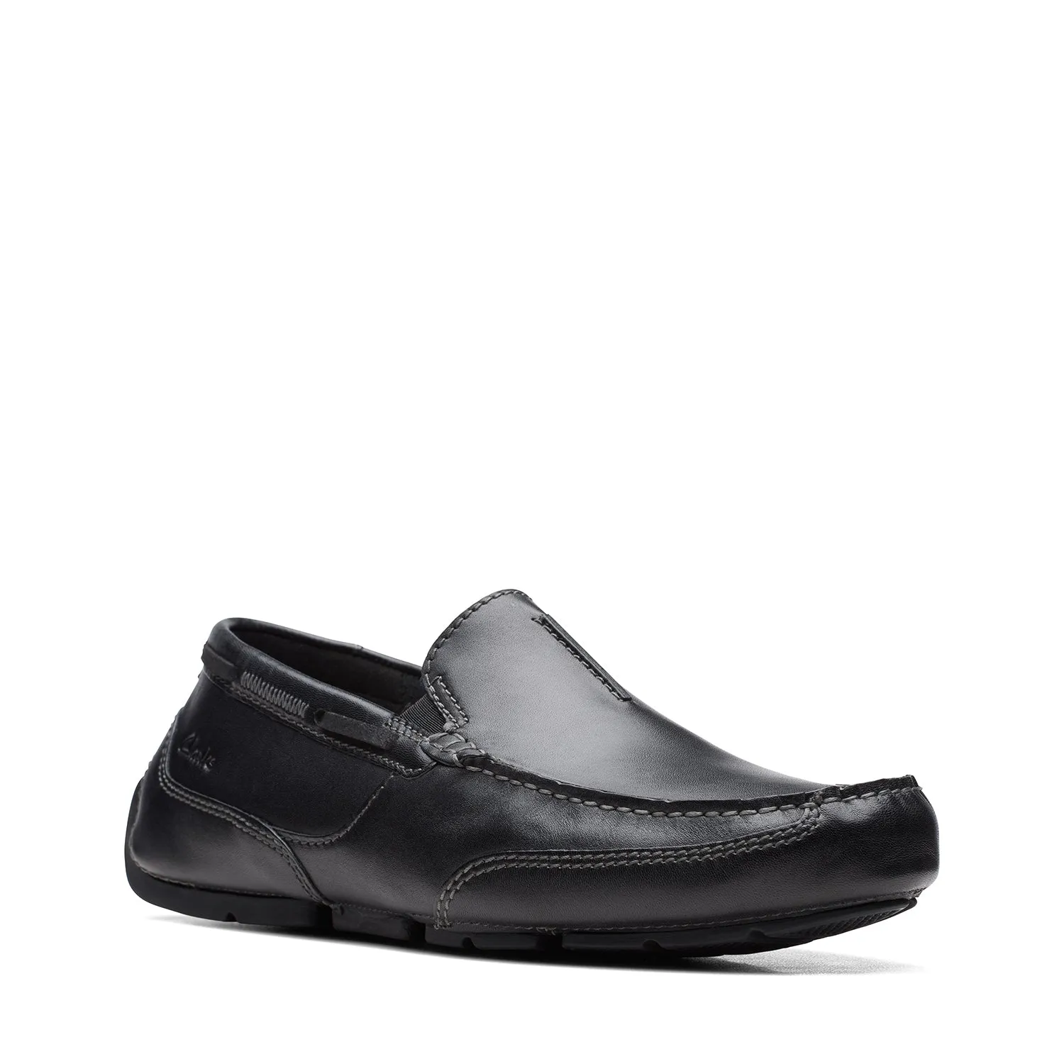 Mens - Markman Seam Black Leather