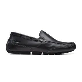 Mens - Markman Seam Black Leather