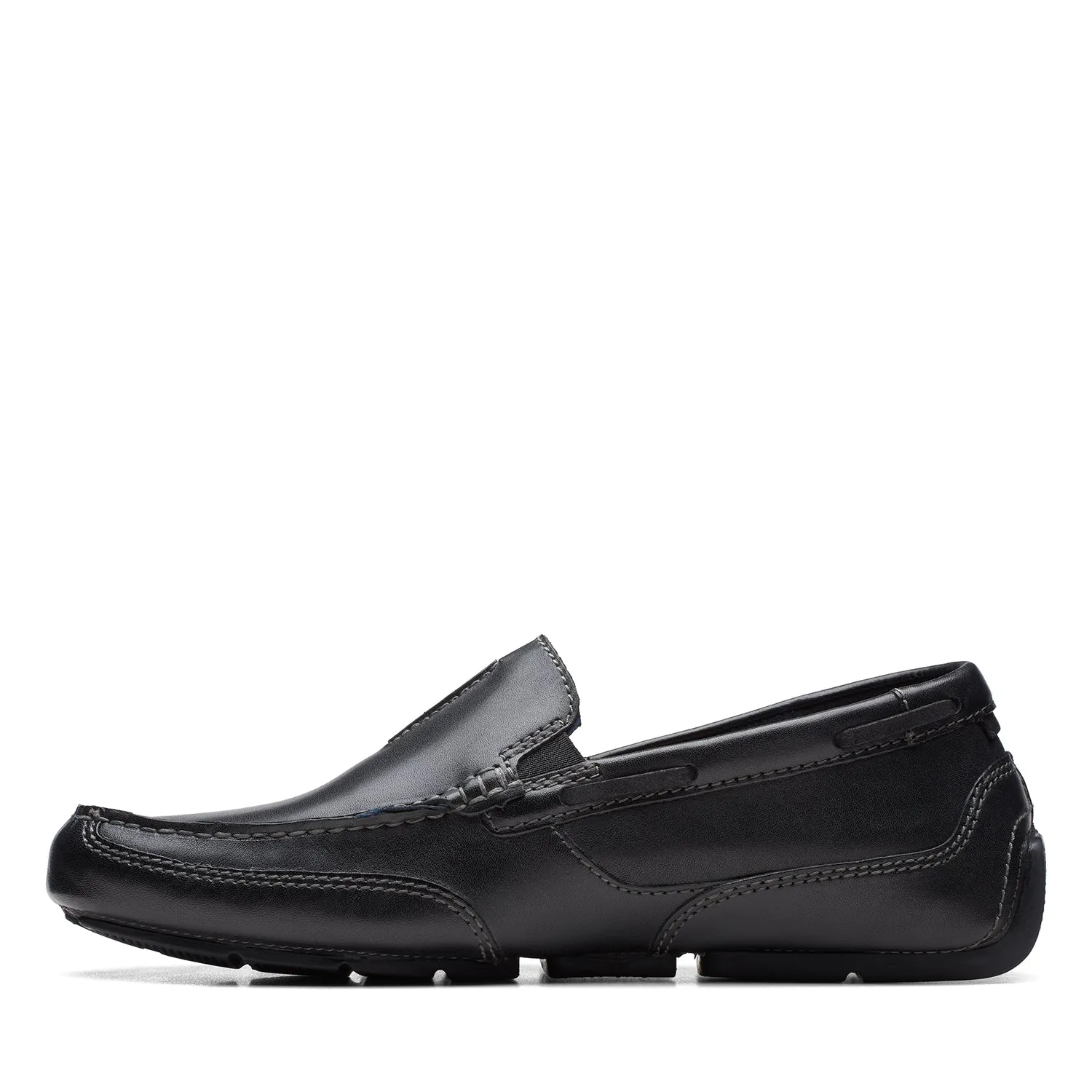 Mens - Markman Seam Black Leather