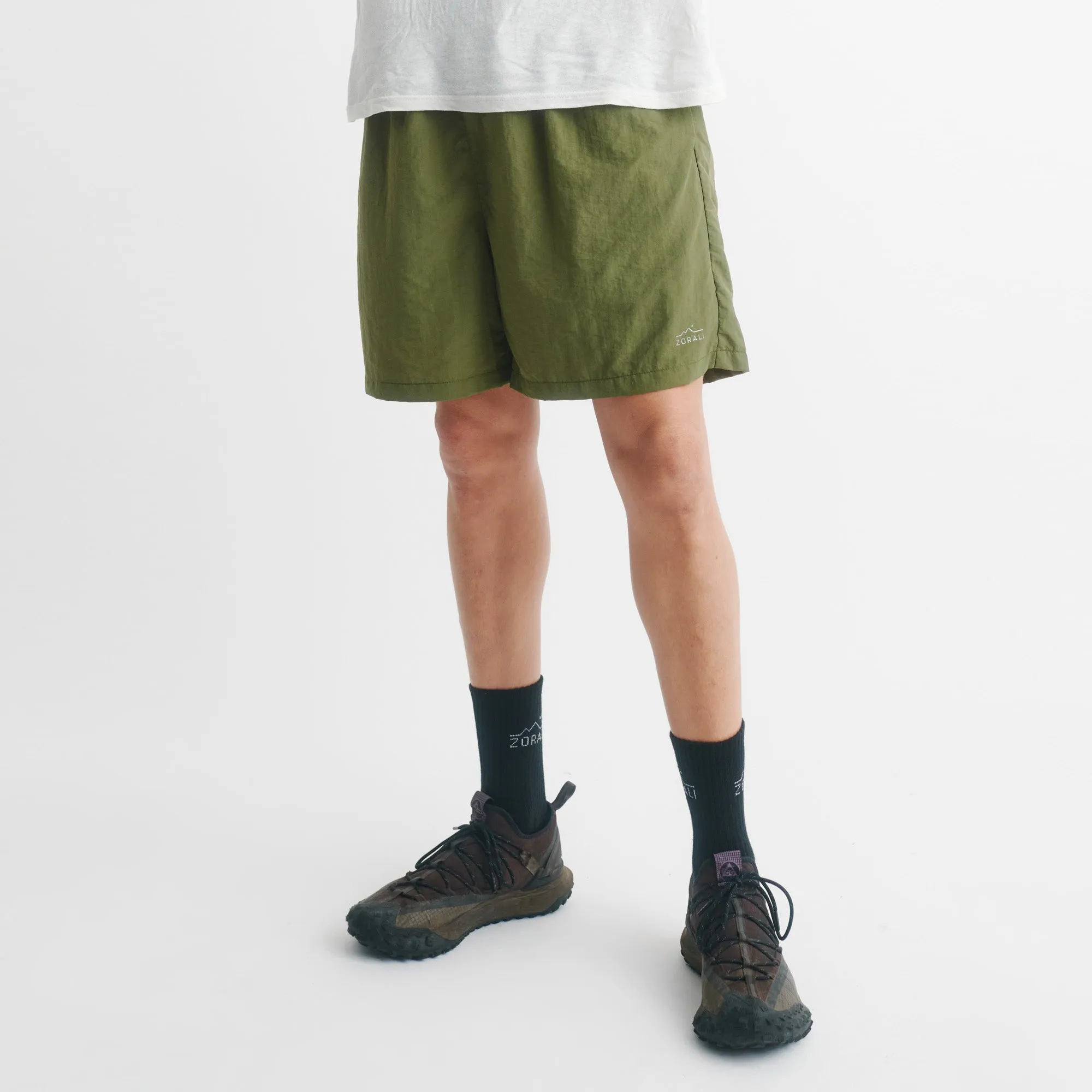 Mens Rugged Recycled Short Olive