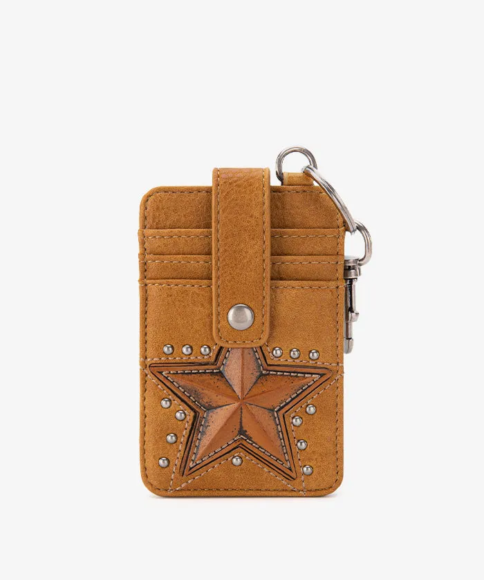 Montana West Longhorn Star Card Case