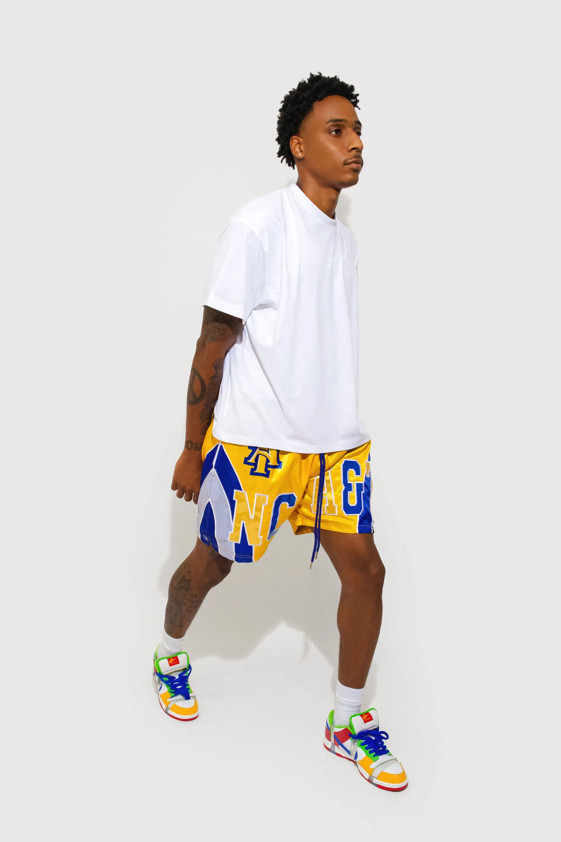 NC A&T Satin Shorts