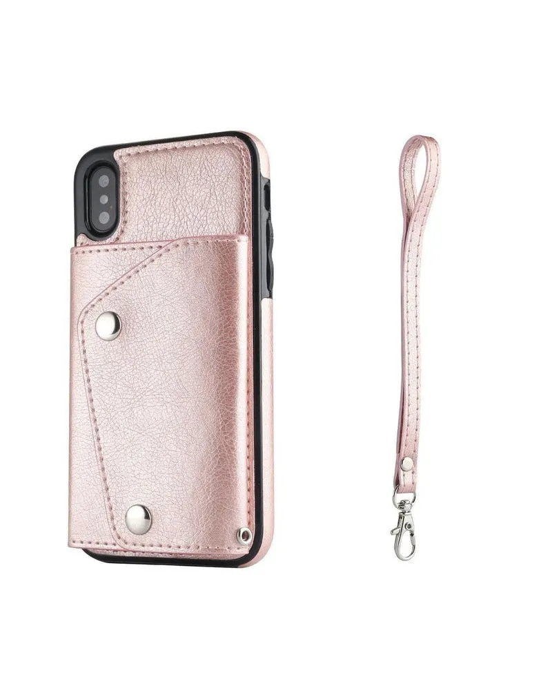 Pink Vegan Leather | Wallet Case