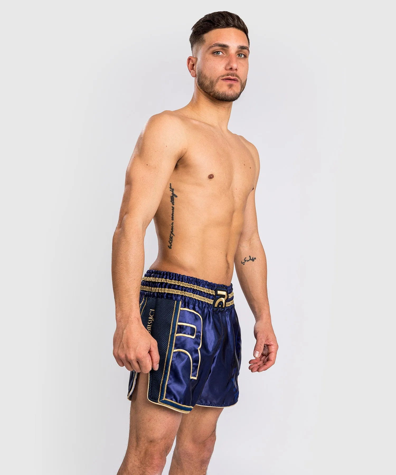 RAJADAMNERN x Venum Muay Thai Short - Navy Blue