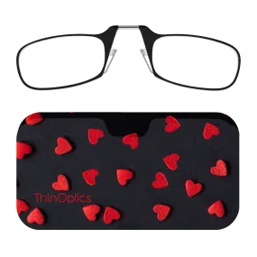 Readers   Red Felt Hearts Universal Pod