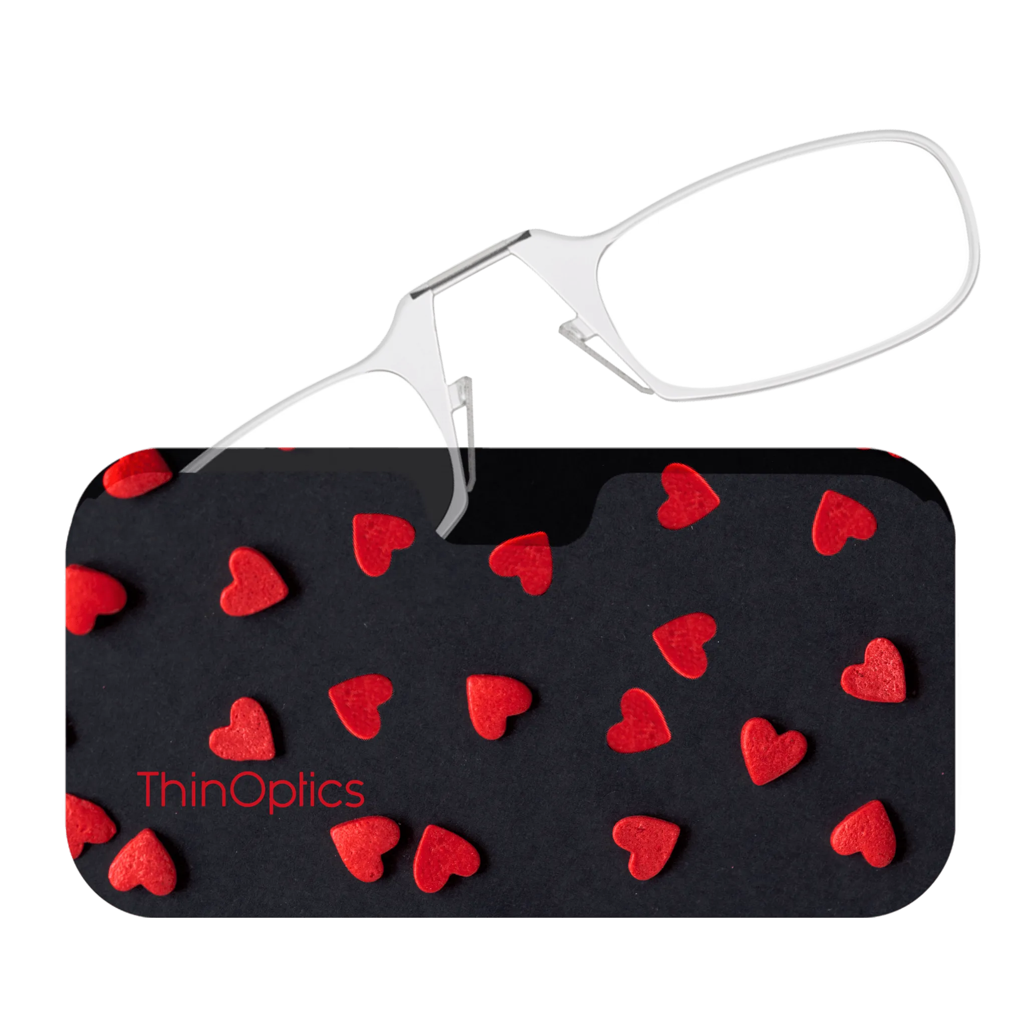 Readers   Red Felt Hearts Universal Pod