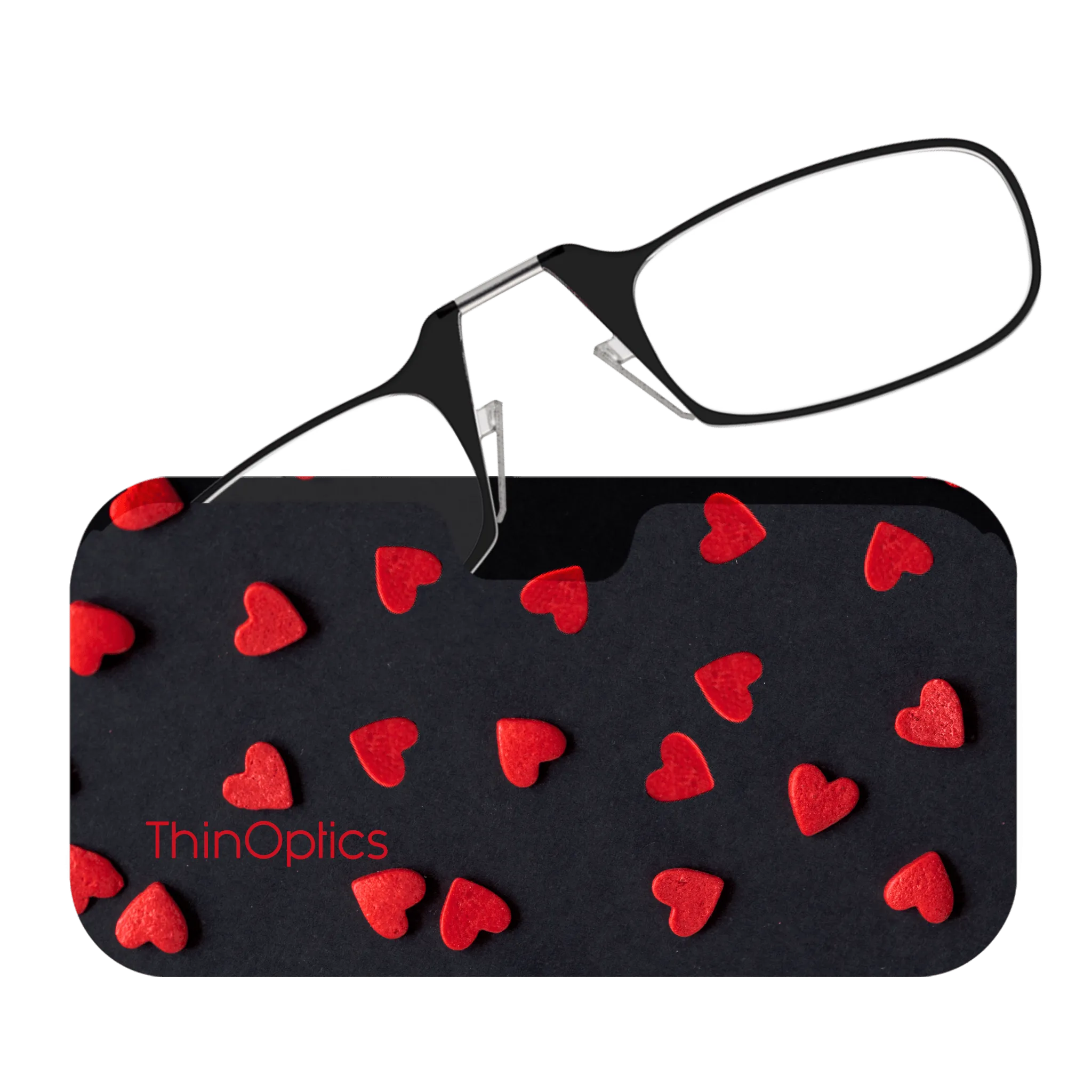 Readers   Red Felt Hearts Universal Pod