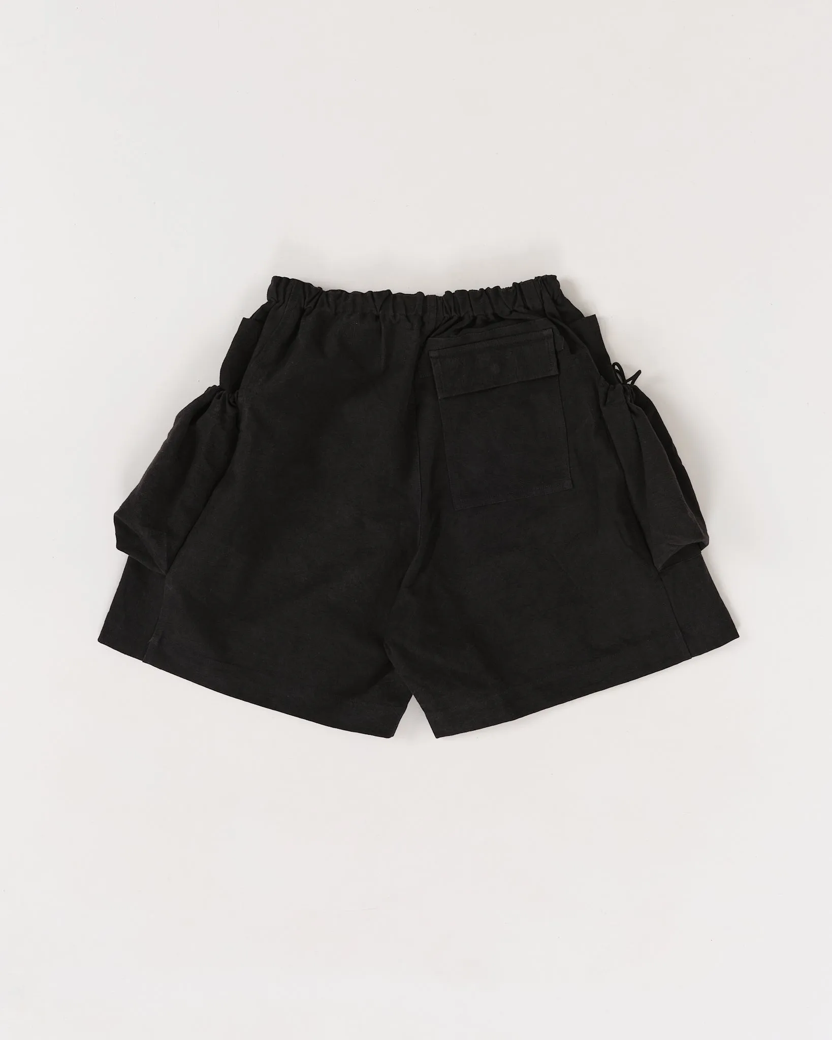 Salt Shorts - Black Slub