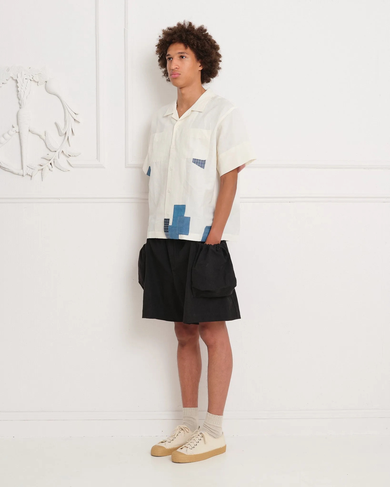 Salt Shorts - Black Slub