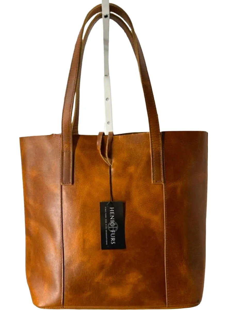 Sofia Leather Tote Purse