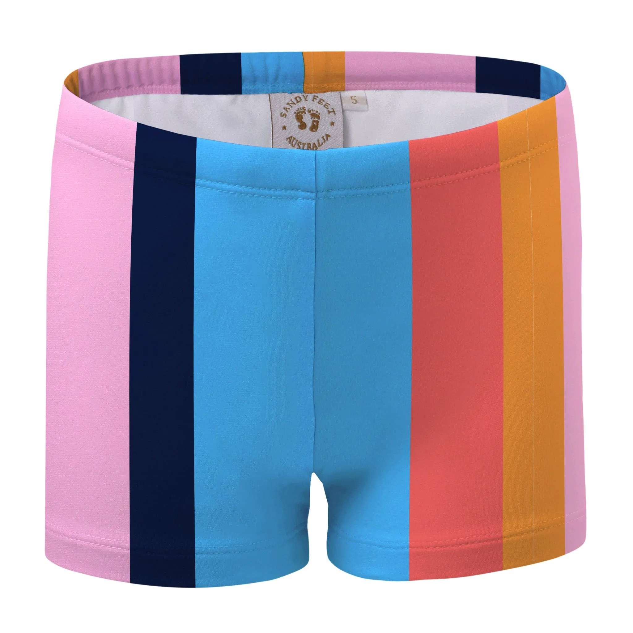 Summer Stripe Swim Shorts