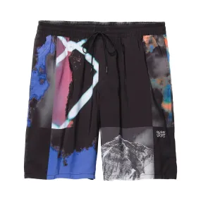 Vans x Quasi Window Elastic Waist Shorts (Black)