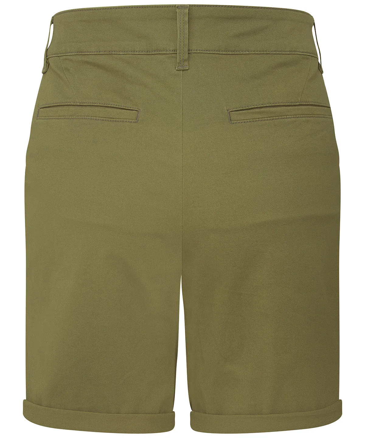 Women's Asquith & Fox Chino Tailored Shorts {R-AQ068}