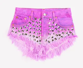 Wunderlust Candy Studded Vintage Shorts